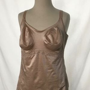 Ruby Ribbon Lace Cami, size 46, pale